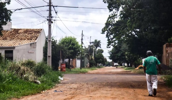 Com 1 mil quilômetros de terra, Campo Grande só tem uma região totalmente asfaltada
