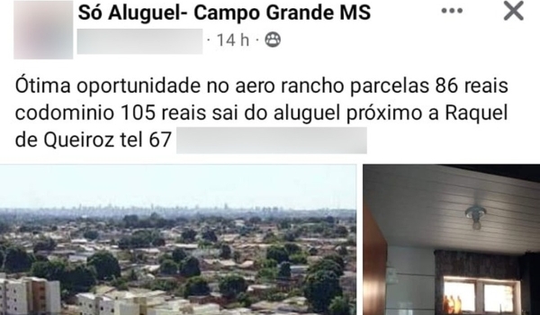 Caixa apura venda ou aluguel de imóvel do Minha Casa Minha Vida pelo Facebook