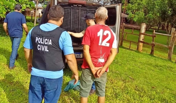 Acusado de estuprar netas de 5 e 10 anos em Santa Catarina é preso em MS