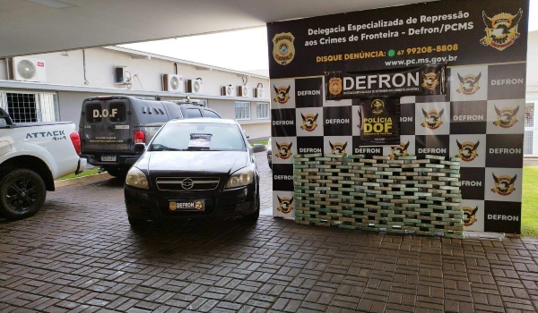 Polícia apreende carga de pasta base estimada em R$ 4,5 milhões