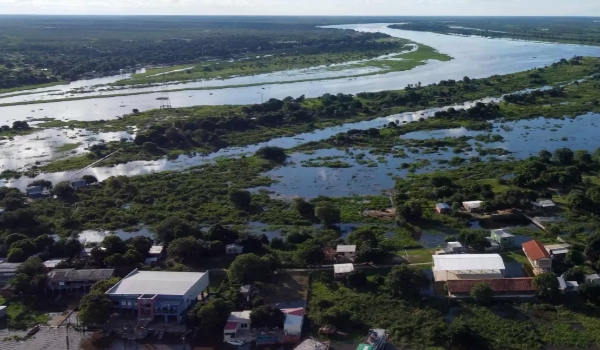 Rio Paraguai segue em alto nível e previsão alerta para mais chuvas