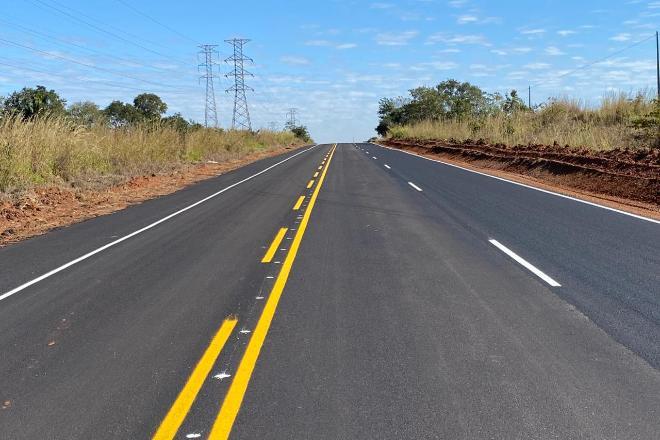 Governo entrega novo trecho da BR-262 em MS