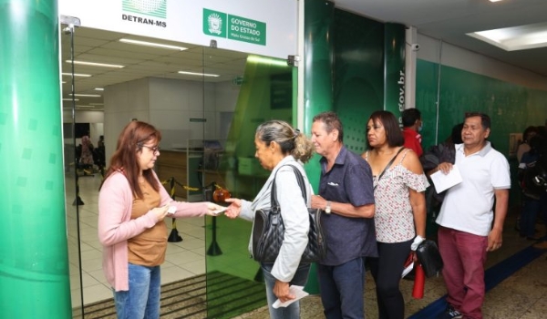 Agência do Detran no Pátio Central amplia horário de atendimento a partir desta segunda