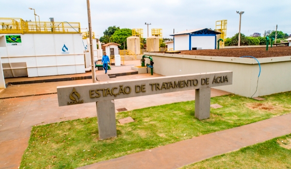 Sanesul faz manutenção programada na estação de tratamento de Jardim