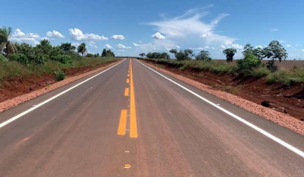 Maracaju: pavimentação da MS-166 entra na reta final de obras