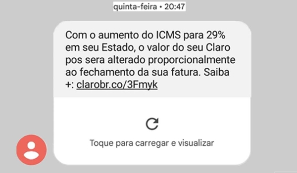 A conta gotas, energia e comunicações aplicam aumentos do ICMS