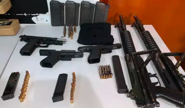 Apreensão de fuzis no RJ já supera 2022 e maior preocupação é rota via MS