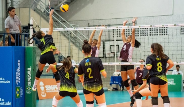 Etapa do voleibol abre os Jogos Escolares da Juventude de Mato Grosso do Sul