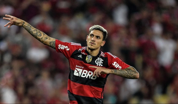 Pedro ultrapassa Cano e se torna o artilheiro do Brasil em 2023