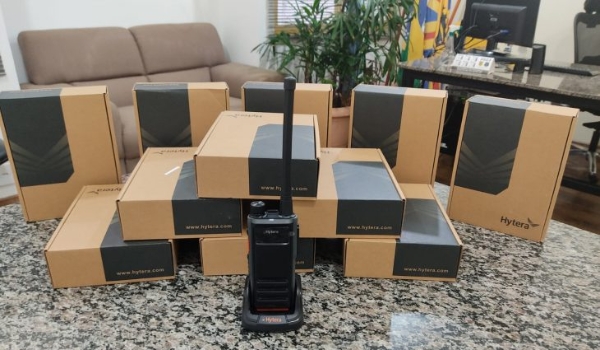 Agepen reforça segurança em presídios de MS com a distribuição de rádios comunicadores