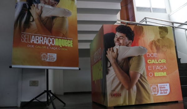 Campanha “Seu Abraço Aquece” recebe doações para beneficiar mais de 200 entidades