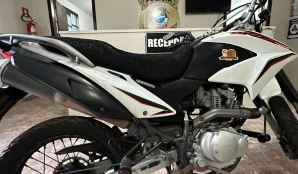 Polícia recupera motocicleta emprestada que não foi devolvida ao dono