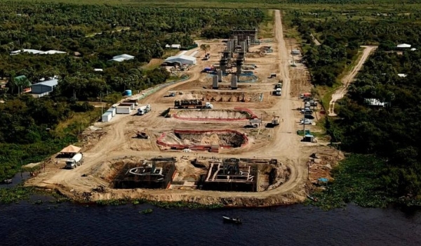 Governo vistoria obras da ponte sobre o Rio Paraguai para fortalecer a Rota Bioceânica