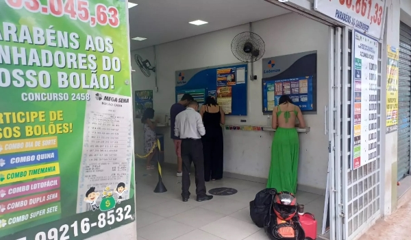 Mega-Sena acumula em R$ 39 milhões e 61 apostas de MS levam R$ 1 mil na quadra