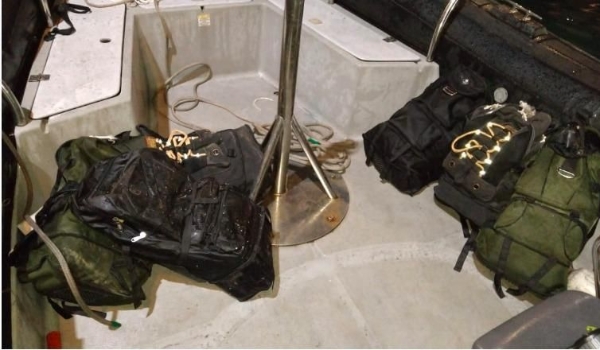 PF prende mergulhadores em operação contra grupo que enviava cocaína à Europa em navios