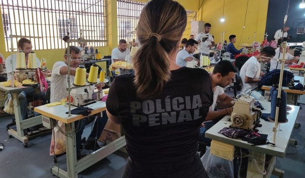 Fábrica de lingeries é inaugurada na Penitenciária de Dois Irmãos do Buriti