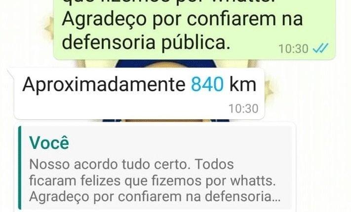Defensoria realiza divórcio via WhatsApp