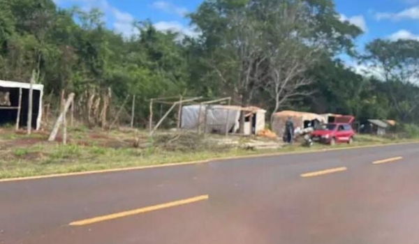 Justiça manda retirar barracos de entorno de ferrovia na fronteira