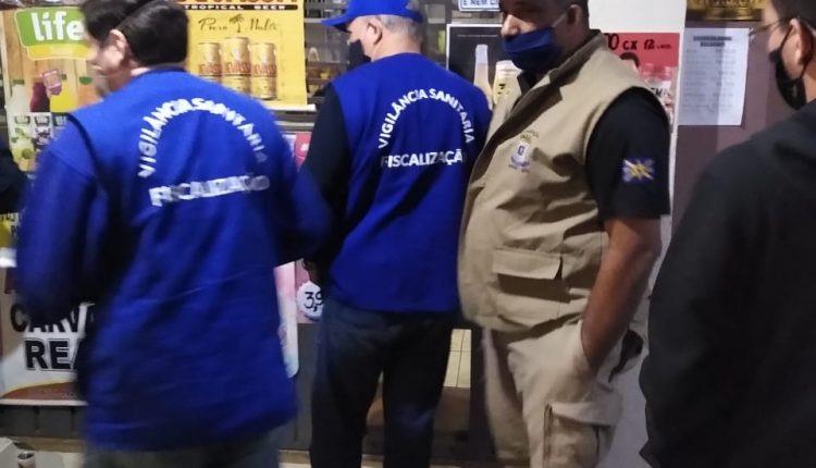 Operação interdita 8 comércios durante toque de recolher em Campo Grande