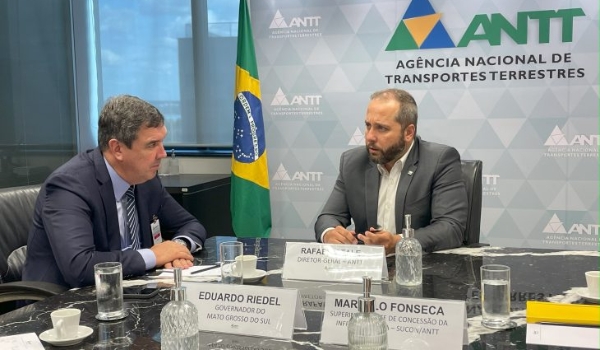 Em reunião com a ANTT, governador busca soluções para relicitações da BR-163 e Malha Oeste