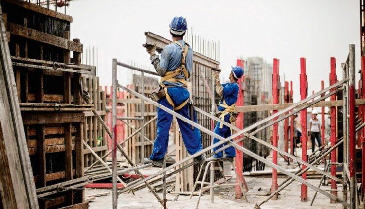 Confiança da construção cresce 6,6 pontos