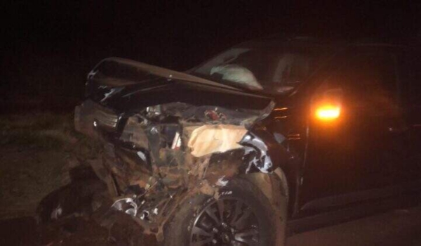 Cinco ficam feridos em colisão frontal na BR-267