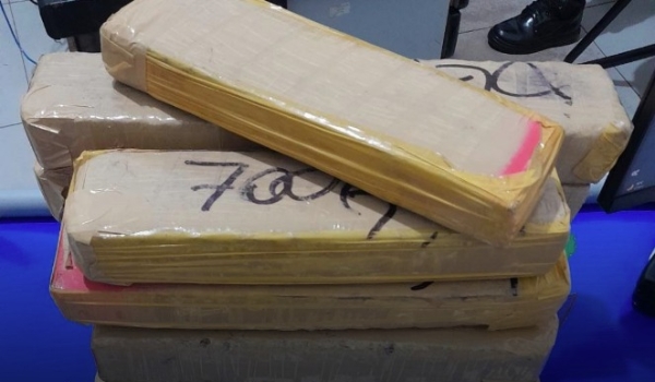 Policia Militar de Bela Vista apreende 10 quilos de maconha