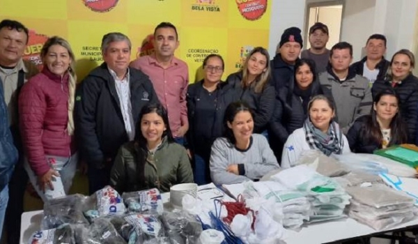 Bela Vista: Controle de Vetores recebe máquinas e equipamentos de proteção