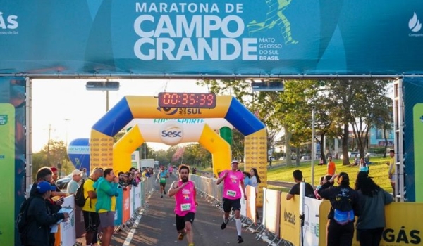 Maratona de Campo Grande desafia competidores e se consolida como uma das provas mais atrativas do País