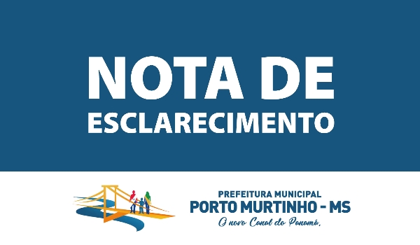 Denúncias de vereador contra prefeito de Porto Murtinho são fake news