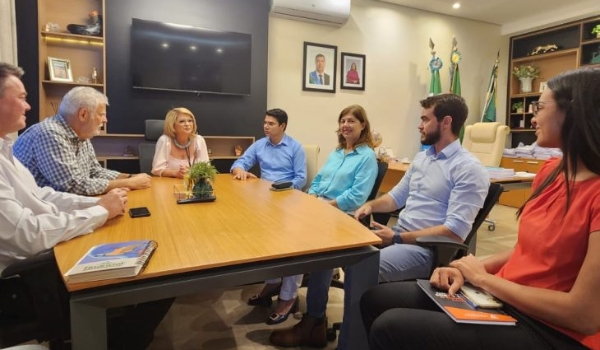 Em reunião com prefeitura, direção da MSGÁS reafirma plano de expansão para Sidrolândia