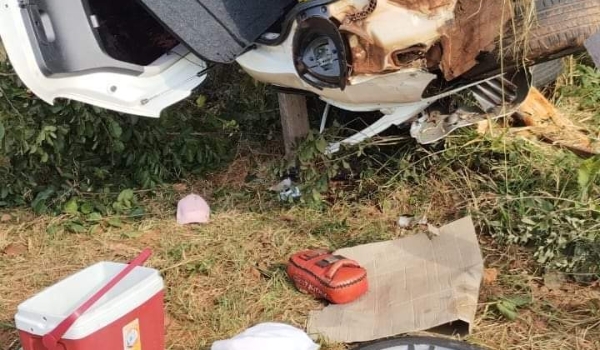 Criança de 2 anos morre em acidente após família sair de festa junina