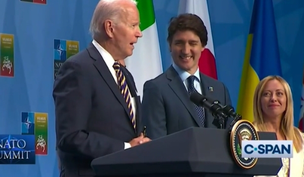 Biden comete gafe e chama Zelensky de “Vladimir” na cúpula da Otan