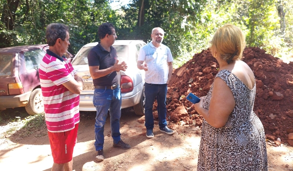 Vereador Peninha solicita construção de ponte de concreto na área rural de Rochedo