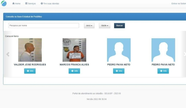 Sejusp disponibiliza acesso ao banco estadual de pedófilos de Mato Grosso do Sul