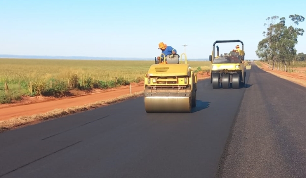Terenos: asfalto no acesso à Ponte do Grego reduz custos logísticos e atende comunidade local