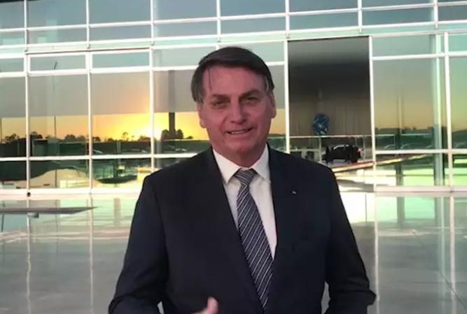 Bolsonaro grava vídeo elogiando produtor de MS