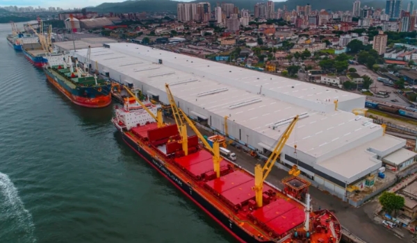 Novo terminal da Eldorado no Porto de Santos aumenta competitividade da celulose produzida em MS