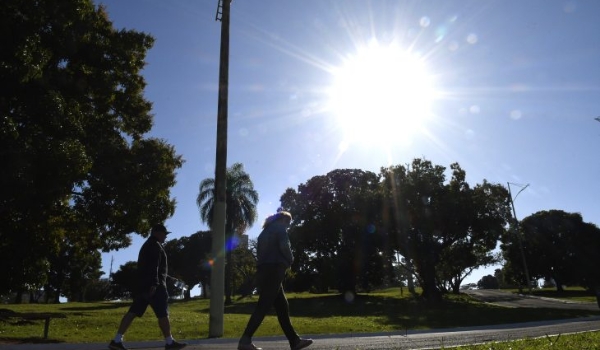 Previsão de temperaturas elevadas em todo Estado nesta quarta-feira