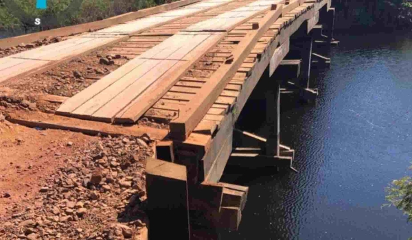 Manutenção de pontes de madeira custarão R$ 419 mil para a Prefeitura de Rio Verde de MT