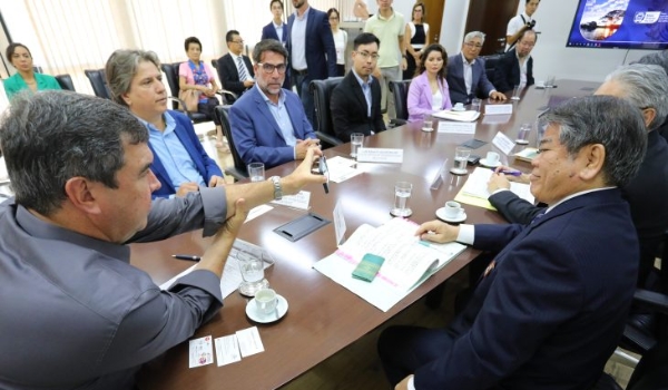 Com rota bioceânica, Governo vai estreitar relação com Okinawa para futuras parcerias comerciais