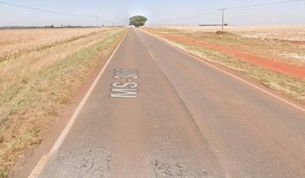 Ciclista morre após ser atropelado na MS-386 e condutor foge