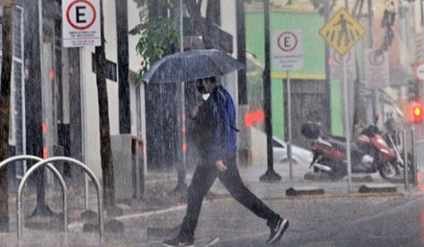 Chuvas retornam no domingo e podem ser acompanhadas por granizo em Mato Grosso do Sul