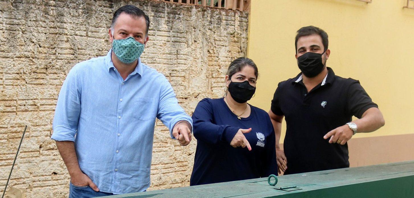 Guilherme Monteiro visita empresário que abrirá franquia Subway em Jardim