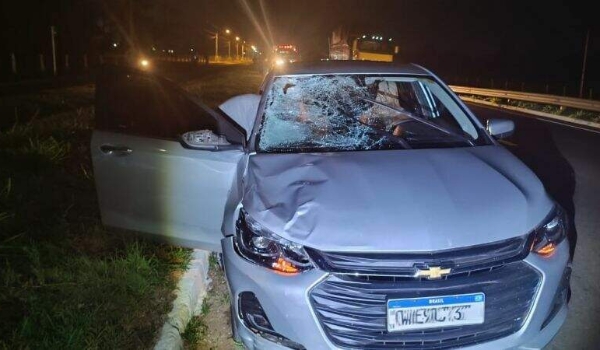 Pedestre morre atropelado por carro na MS-395