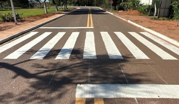 Concluída pavimentação do acesso ao Cachoeirão, em Terenos