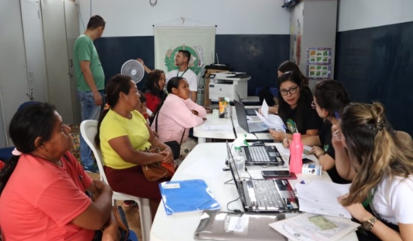 Em parceria com a Justiça Federal, Governo de MS leva ação de cidadania para aldeias de Aquidauana