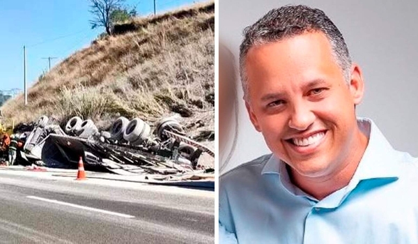 Vítima de acidente com caminhão tombado em SP é empresário da Capital