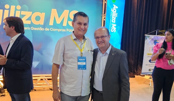 Secretário de Fazenda de Bela Vista participa do lançamento do Programa Agiliza MS em Campo Grande