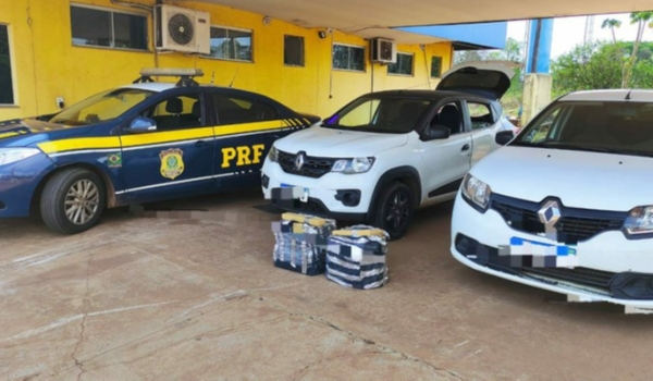 Batedor de carga é preso com 70 kg de maconha na BR-262
